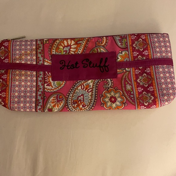 NWT Modella paisley hot tools bag w/2 compartments and organizer sm bag - Picture 5 of 8